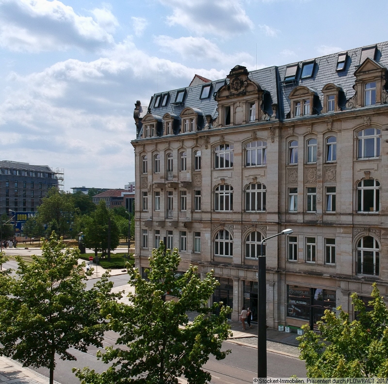 Moderne 3-Zimmer-Wohnung mit Balkon in Dresden Mitte