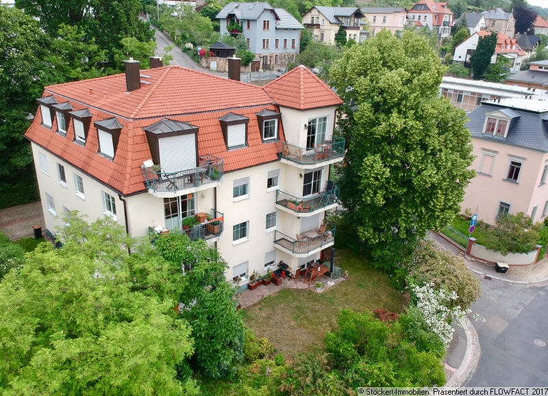Radebeuler-Bestlage! Großzügige 2-Zimmer-Wohnung mit zwei Terrassen
