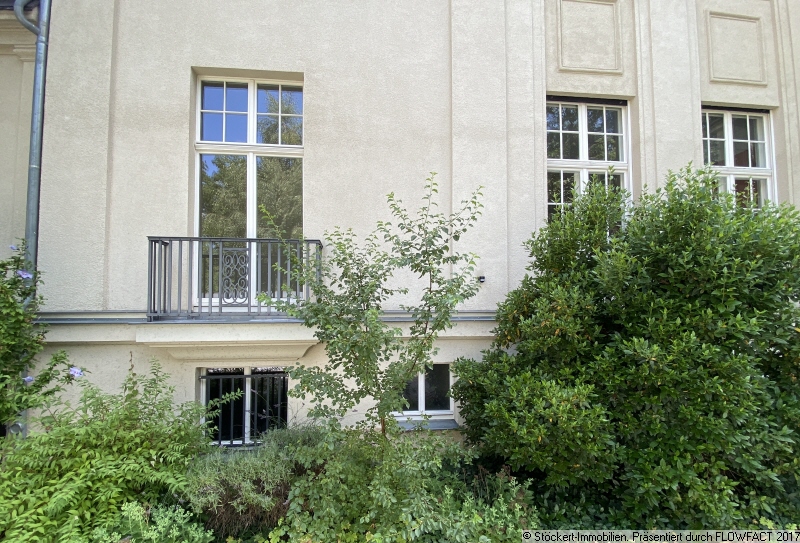 Charmante 2-Zimmer-Wohnung in Strehlener Villa mit Gartennutzung